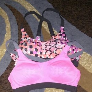 Set of 2 victoria sport bras.